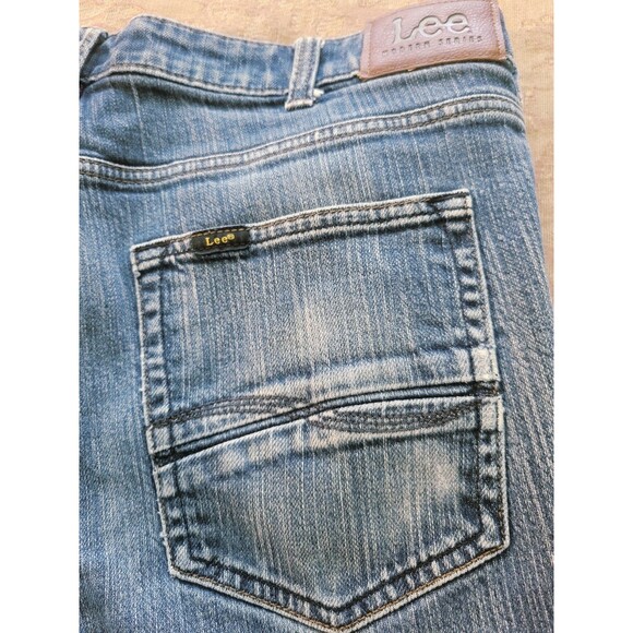 LEE Modern Series L342 Jeans Men Size 34x30 Straight Fit Medium Dark Wash - Picture 6 of 11